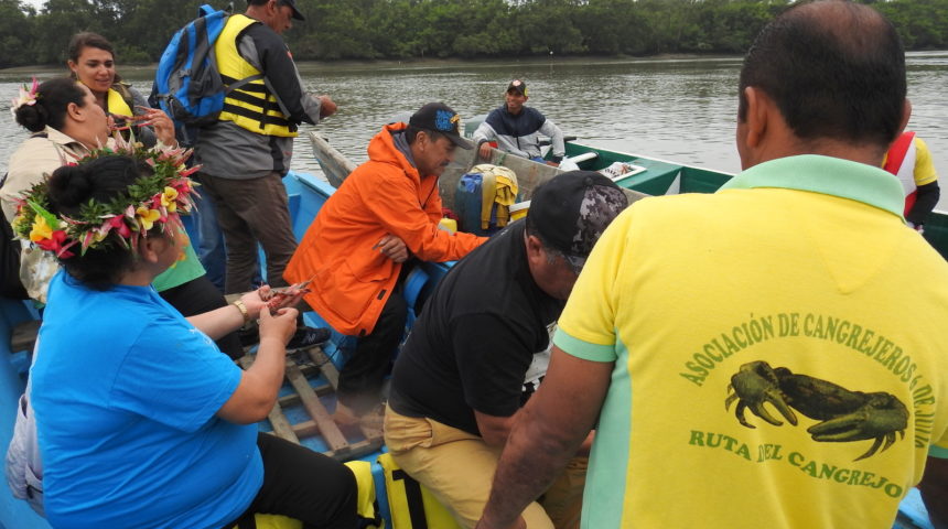 DSCN8291 Termina exitosamente el Primer intercambio de experiencias y conocimientos en manejo de Recursos Naturales entre La Comisión del Mar del Pueblo RAPA NUI y Asociación de Cangrejos Seis de Julio