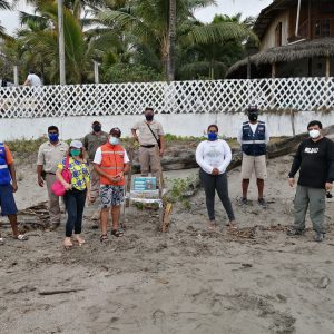 IMG_20201019_124820 HABITANTES DE LA PLAYA DE SAME PROTEGIERON Y VIGILARON A LAS TORTUGAS MARINAS EN ESTE 2020
