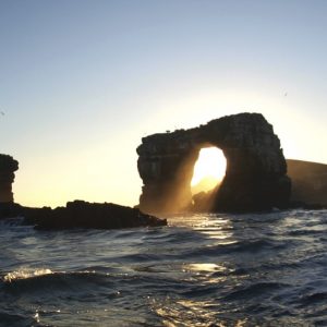 Darwin-Arch-Sunset Celebramos los 23 años de creación de la Reserva Marina de Galápagos.
