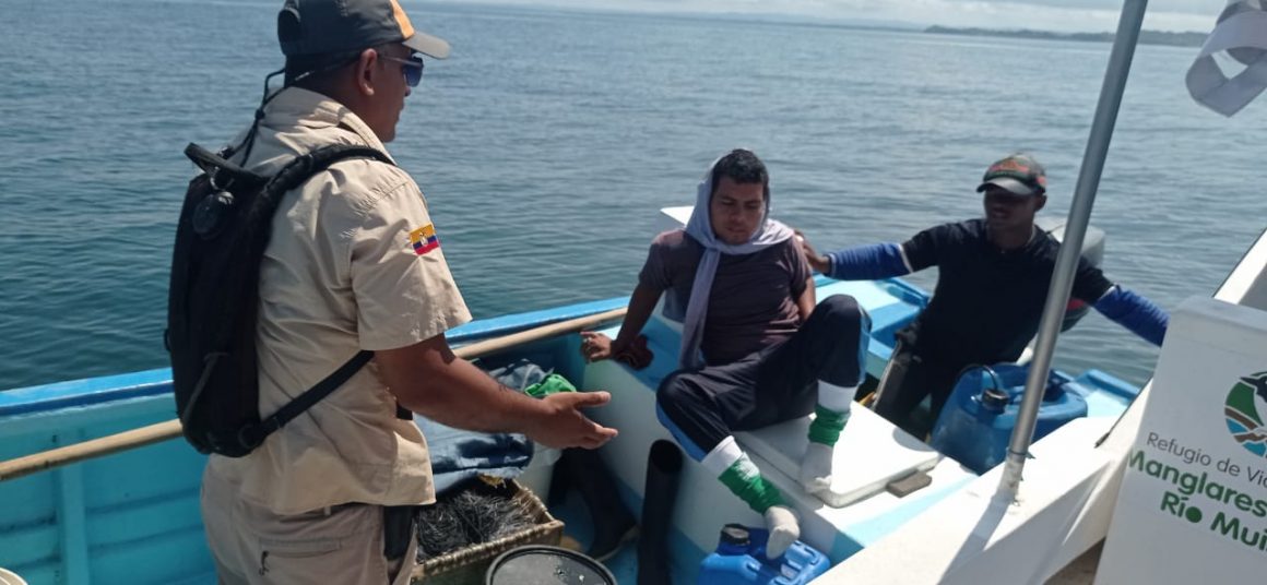 IMG-20220309-WA0071 FORTALECEMOS LA PROTECCIÓN DEL AREA MARINA COSTERA PROTEGIDA RIO MUISNE MEDIANTE CAMPAÑA DE EDUCACIÓN AMBIENTAL