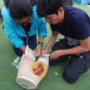 PERSONAL DE ÁREAS PROTEGIDAS SE FORTALECE EN ATENCIÓN TÁCTICA DE EMERGENCIAS