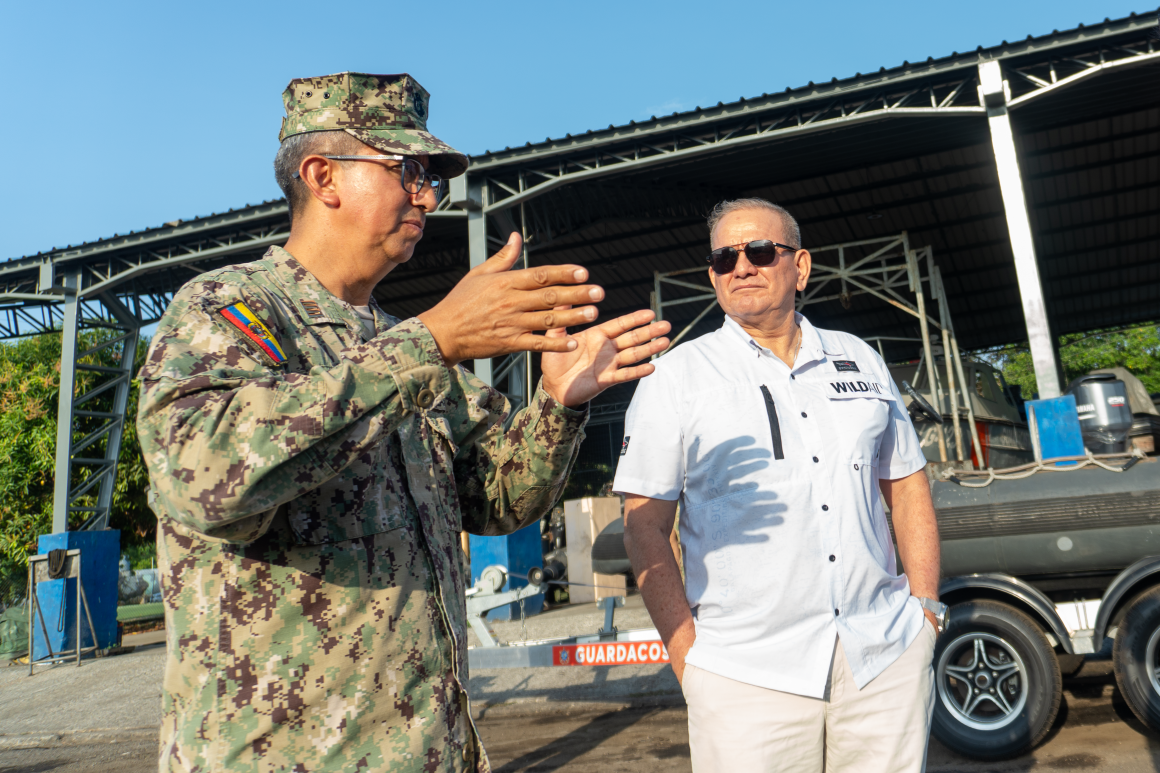 COGUAR 06 GUARDACOSTAS Y WILDAID FORTALECEN ESTRATEGIAS CONTRA LA PESCA ILEGAL EN ECUADOR