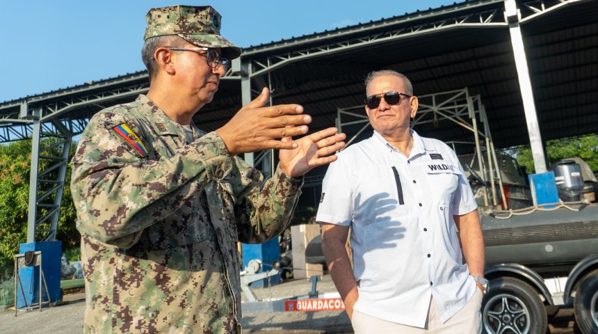 COGUAR 06 GUARDACOSTAS Y WILDAID FORTALECEN ESTRATEGIAS CONTRA LA PESCA ILEGAL EN ECUADOR