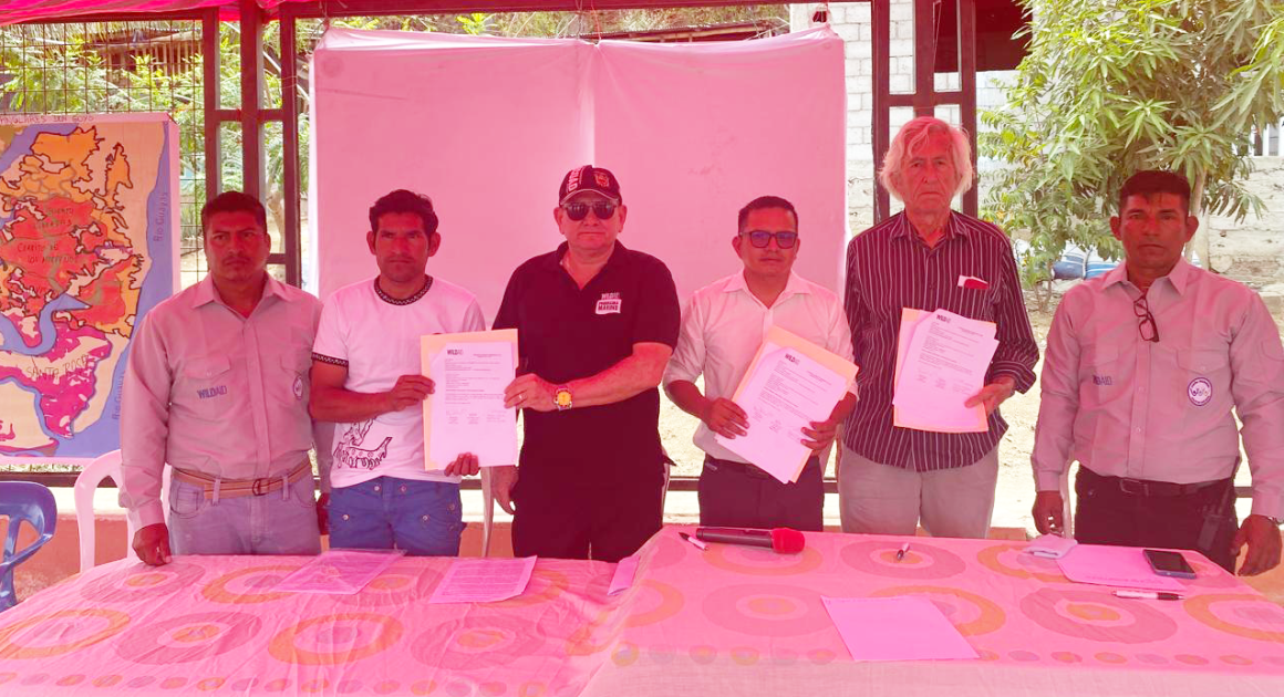 Cerrito firma 01 ALIANZA POR LA CONSERVACIÓN DE LOS MANGLARES DEL GOLFO DE GUAYAQUIL
